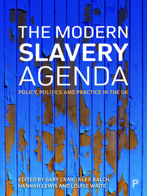 cover image of The Modern Slavery Agenda